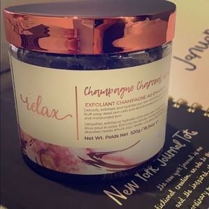 Champagne charcoal scrub/ manna kadar NWT